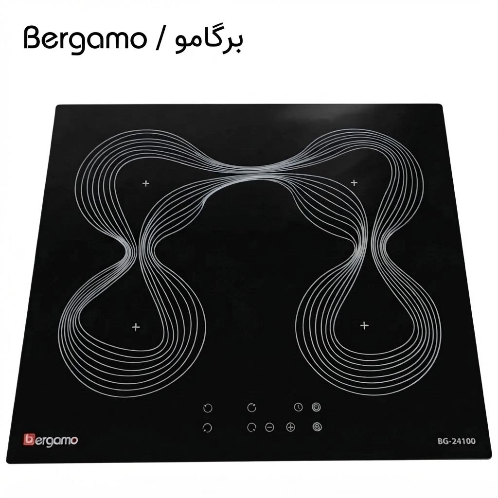 اجاق برقی چهار شعله القایی برگامو مدل BG24100